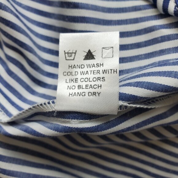 NO.AN Strapless Striped Rope Belt Dress Size Small - Picture 14 of 15